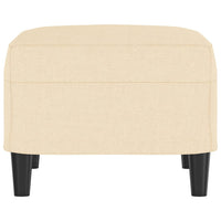 Thumbnail for Fußhocker Creme 60x50x41 cm Stoff