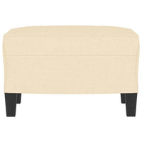 Thumbnail for Fußhocker Creme 60x50x41 cm Stoff