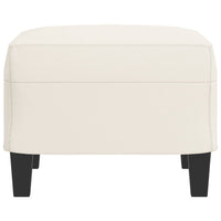 Thumbnail for Fußhocker Creme 60x50x41 cm Kunstleder