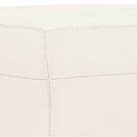 Thumbnail for Fußhocker Creme 60x50x41 cm Kunstleder