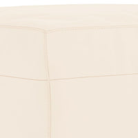 Thumbnail for Sitzbank Creme 70x35x41 cm Samt