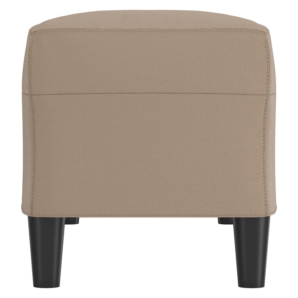 Sitzbank Cappuccino-Braun 100x35x41 cm Kunstleder