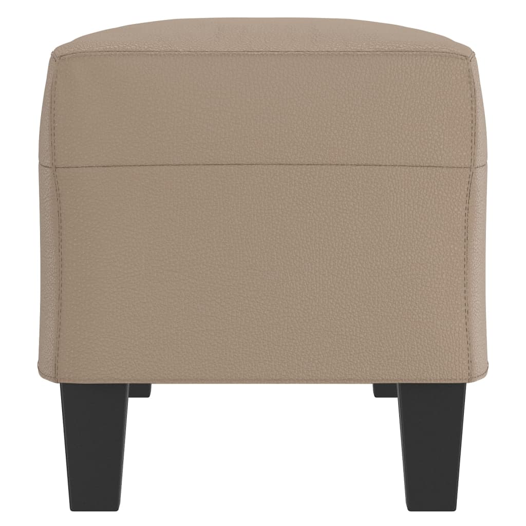 Sitzbank Cappuccino-Braun 100x35x41 cm Kunstleder