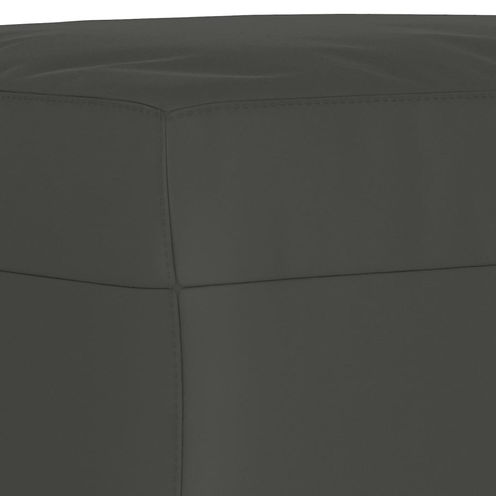 Sitzbank Dunkelgrau 100x35x41 cm Mikrofasergewebe