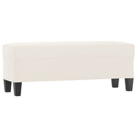 Thumbnail for Sitzbank Beige 100x35x41 cm Mikrofasergewebe