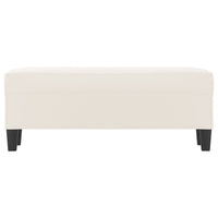 Thumbnail for Sitzbank Beige 100x35x41 cm Mikrofasergewebe