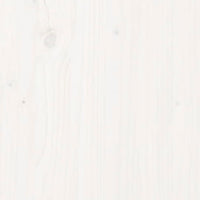 Thumbnail for Konsolentisch Weiß 110x40x75 cm Massivholz Kiefer
