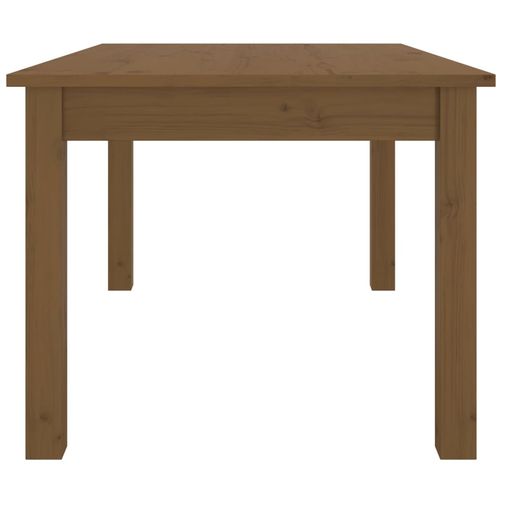 Couchtisch Honigbraun 80x50x40 cm Massivholz Kiefer
