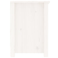 Thumbnail for TV-Schrank Weiß 103x36,5x52 cm Massivholz Kiefer