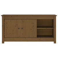 Thumbnail for TV-Schrank Honigbraun 103x36,5x52 cm Massivholz Kiefer