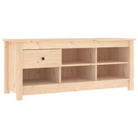 Thumbnail for Schuhschrank 110x38x45,5 cm Massivholz Kiefer