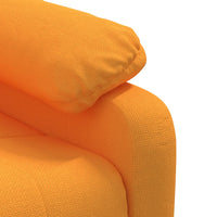 Thumbnail for Massagesessel Elektrisch Dunkelgelb Stoff