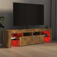 Thumbnail for TV-Schrank mit LED-Leuchten Räuchereiche 140x36,5x40 cm