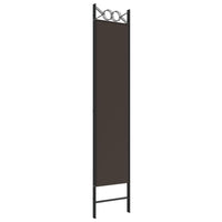 Thumbnail for 3-tlg. Paravent Braun 120x200 cm Stoff