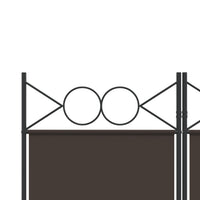 Thumbnail for 3-tlg. Paravent Braun 120x200 cm Stoff