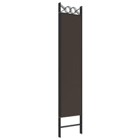 Thumbnail for 4-tlg. Paravent Braun 160x200 cm Stoff