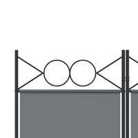 Thumbnail for 4-tlg. Paravent Anthrazit 160x200 cm Stoff