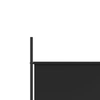 Thumbnail for 6-tlg. Paravent Schwarz 300x200 cm Stoff