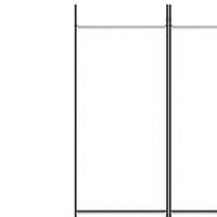 Thumbnail for 4-tlg. Paravent Weiß 200x220 cm Stoff