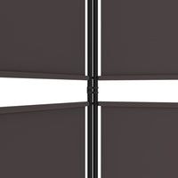 Thumbnail for 4-tlg. Paravent Braun 200x180 cm Stoff