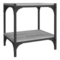 Thumbnail for TV-Schrank Grau Sonoma 40x33x41 cm Holzwerkstoff und Stahl