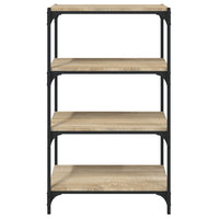 Thumbnail for Bücherregal Sonoma-Eiche 60x33x100 cm Holzwerkstoff und Stahl