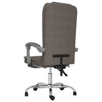 Thumbnail for Bürostuhl mit Massagefunktion Taupe Stoff