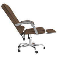 Thumbnail for Bürostuhl mit Massagefunktion Braun Stoff