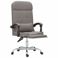 Thumbnail for Bürostuhl mit Massagefunktion Taupe Stoff