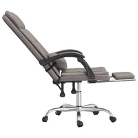 Thumbnail for Bürostuhl mit Massagefunktion Taupe Stoff