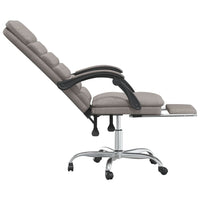 Thumbnail for Bürostuhl mit Massagefunktion Taupe Stoff