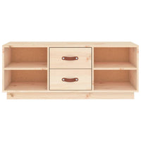 Thumbnail for TV-Schrank 100x34x40 cm Massivholz Kiefer