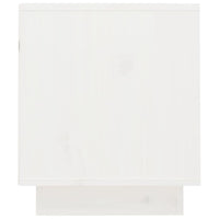 Thumbnail for TV-Schrank Weiß 70x34x40 cm Massivholz Kiefer