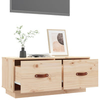Thumbnail for TV-Schrank 80x34x35 cm Massivholz Kiefer