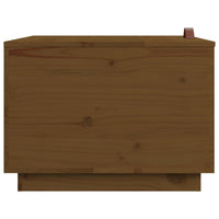 Thumbnail for Aufbewahrungsboxen mit Deckeln 3 Stk. Braun Massivholz Kiefer