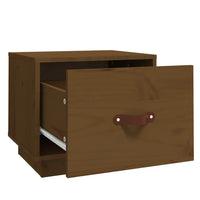 Thumbnail for Nachttisch Honigbraun 40x34x35 cm Massivholz Kiefer