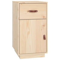 Thumbnail for Schreibtisch-Schrank 40x50x75 cm Massivholz Kiefer