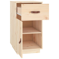 Thumbnail for Schreibtisch-Schrank 40x50x75 cm Massivholz Kiefer