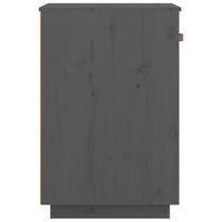 Thumbnail for Schreibtisch-Schrank Grau 40x50x75 cm Massivholz Kiefer