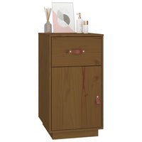 Thumbnail for Schreibtisch-Schrank Honigbraun 40x50x75 cm Massivholz Kiefer