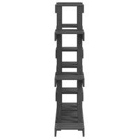 Thumbnail for Pflanzenständer Grau 104,5x25x109,5 cm Massivholz Kiefer