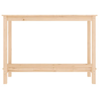 Thumbnail for Konsolentisch 110x40x80 cm Massivholz Kiefer