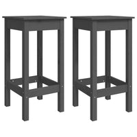 Thumbnail for 5-tlg. Bar-Set Grau Massivholz Kiefer
