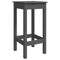 Thumbnail for 5-tlg. Bar-Set Grau Massivholz Kiefer
