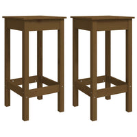 Thumbnail for 5-tlg. Bar-Set Honigbraun Massivholz Kiefer