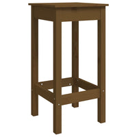 Thumbnail for 5-tlg. Bar-Set Honigbraun Massivholz Kiefer