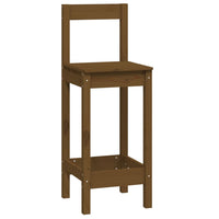 Thumbnail for 5-tlg. Bar-Set Honigbraun Massivholz Kiefer