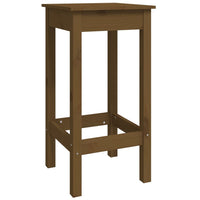 Thumbnail for 7-tlg. Bar-Set Honigbraun Massivholz Kiefer