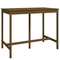 Thumbnail for 7-tlg. Bar-Set Honigbraun Massivholz Kiefer