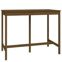 Thumbnail for 7-tlg. Bar-Set Honigbraun Massivholz Kiefer